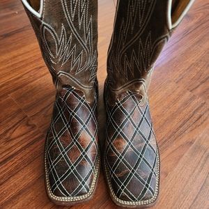 Anderson bean horsepower patch-work boots